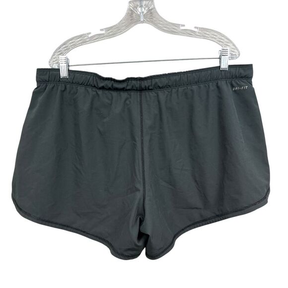 Nike Dri-FIT Womens Running Shorts Athletic Snug Inner Layer Gray Mint Sz XL - Picture 4 of 6